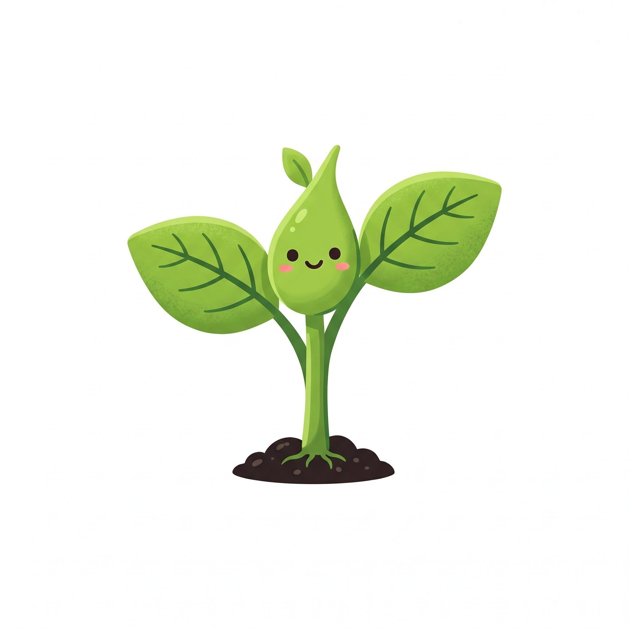 Parenting With Purpose sprout mascot